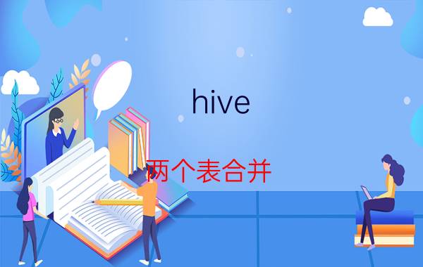 hive 两个表合并 Hive表合并